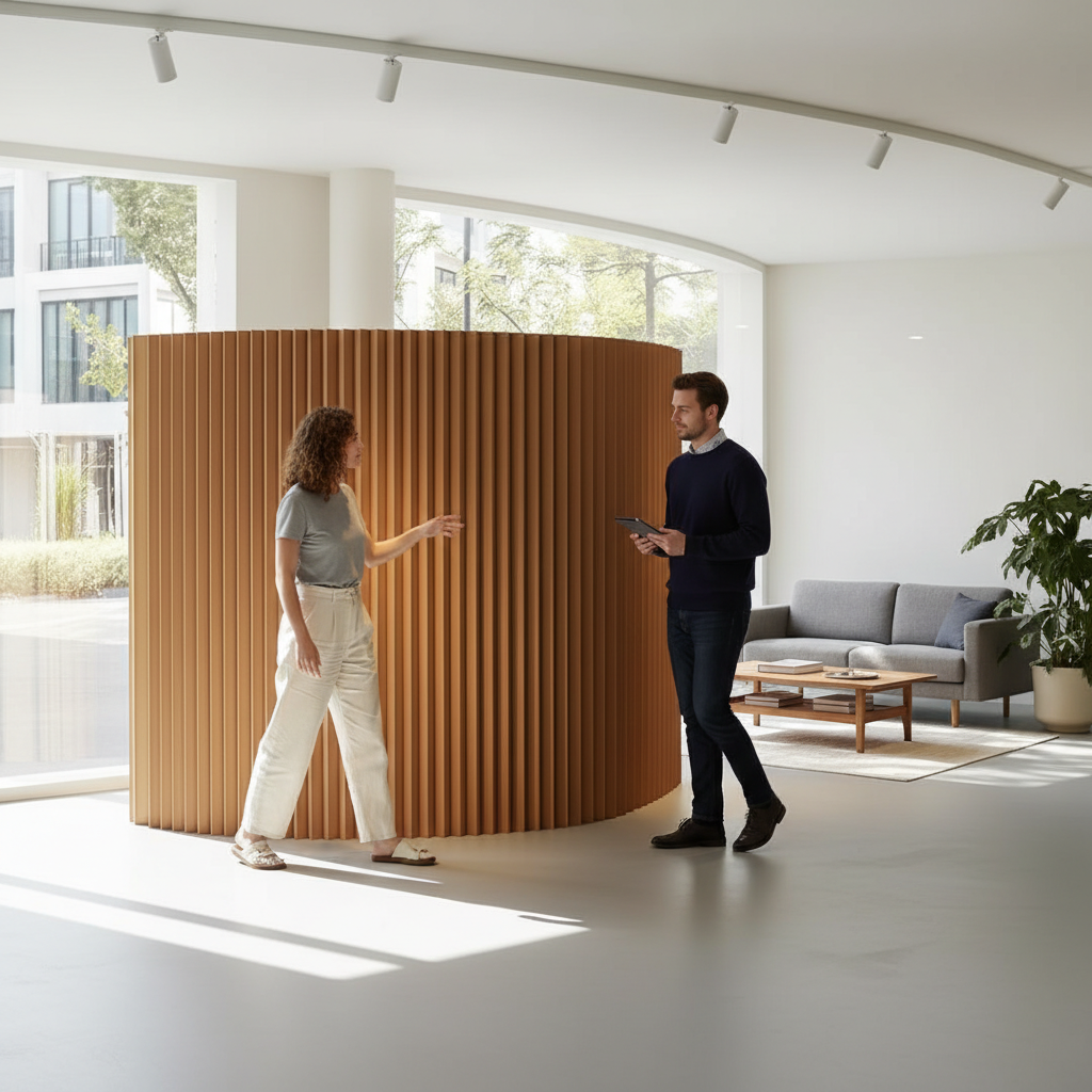 Modular Wall – Warm Brown