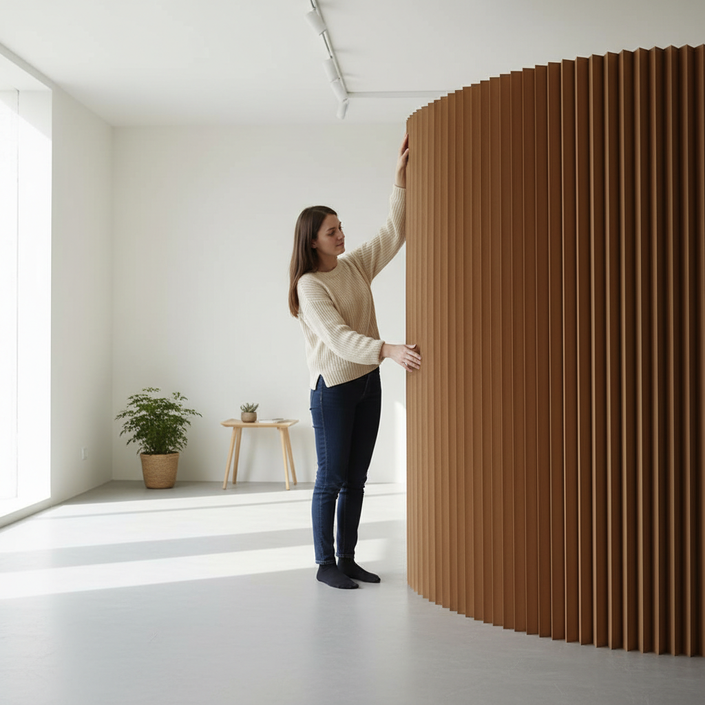 Modular Wall – Warm Brown